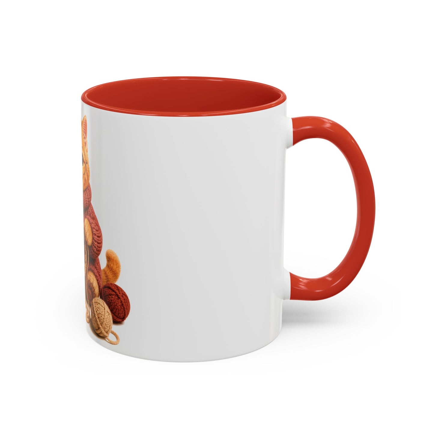 Cat Crocheting Mug — Barnyard Stitch Club Mug (11/15oz)