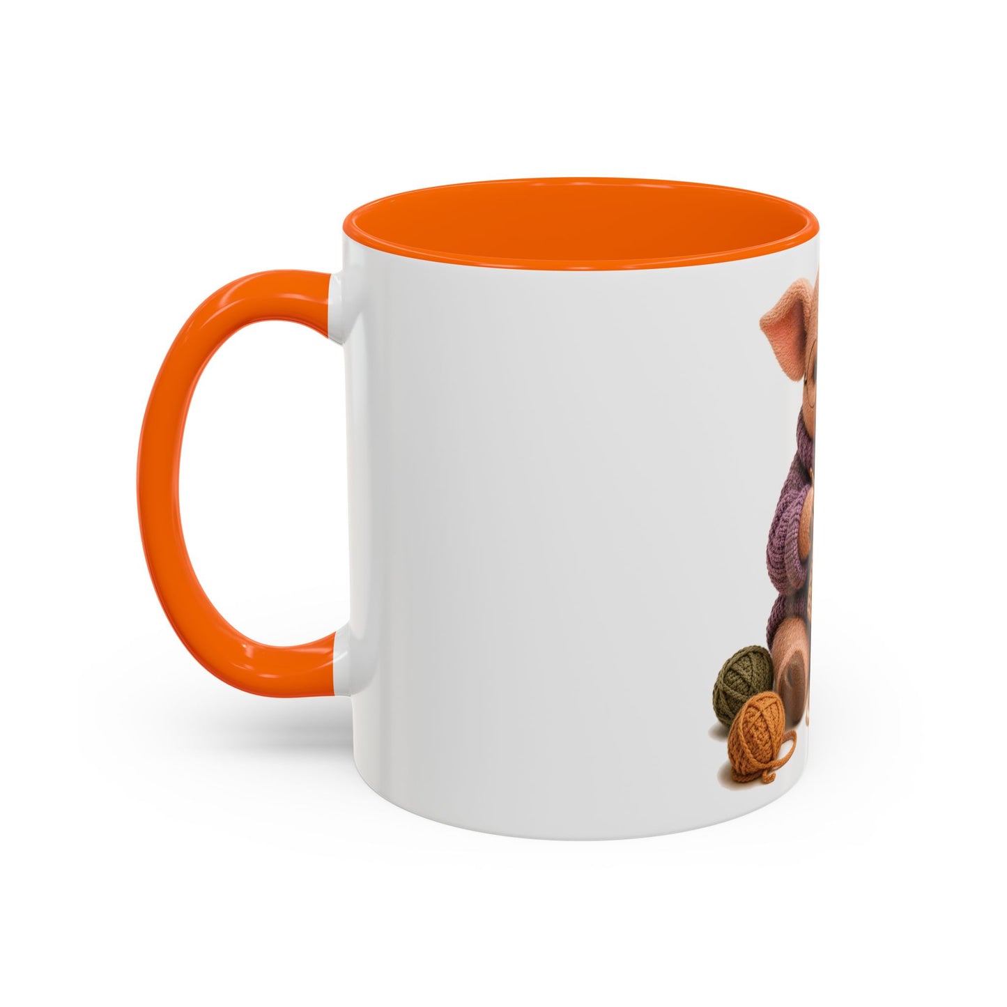 Pig Crocheting Mug – Barnyard Stitch Club Mug (11/15oz)