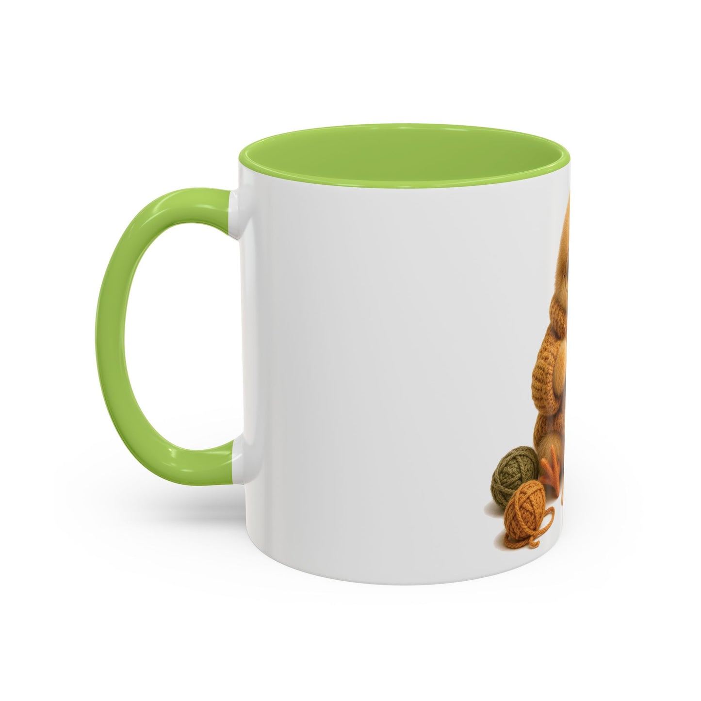 Chick Crocheting Mug — Barnyard Stitch Club Mug (11/15oz)