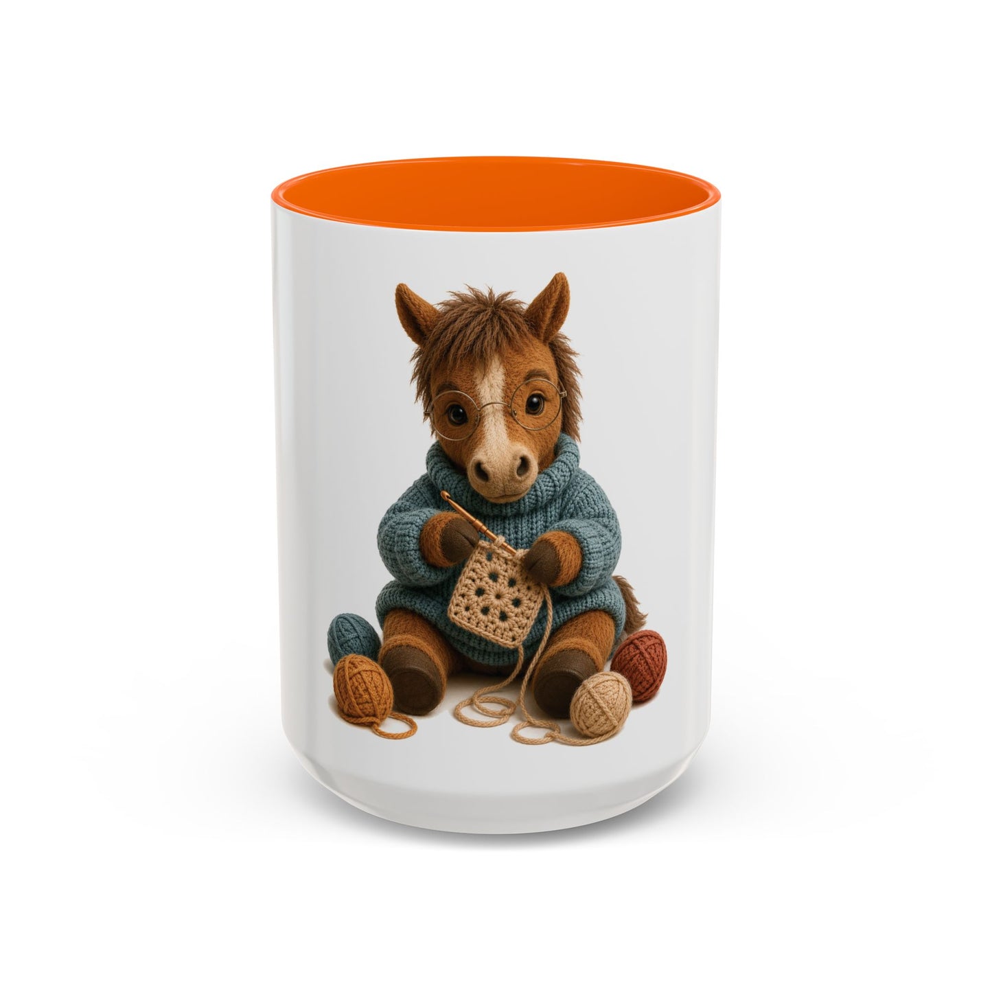 Horse Crocheting Mug — Barnyard Stitch Club Mug (11/15oz)