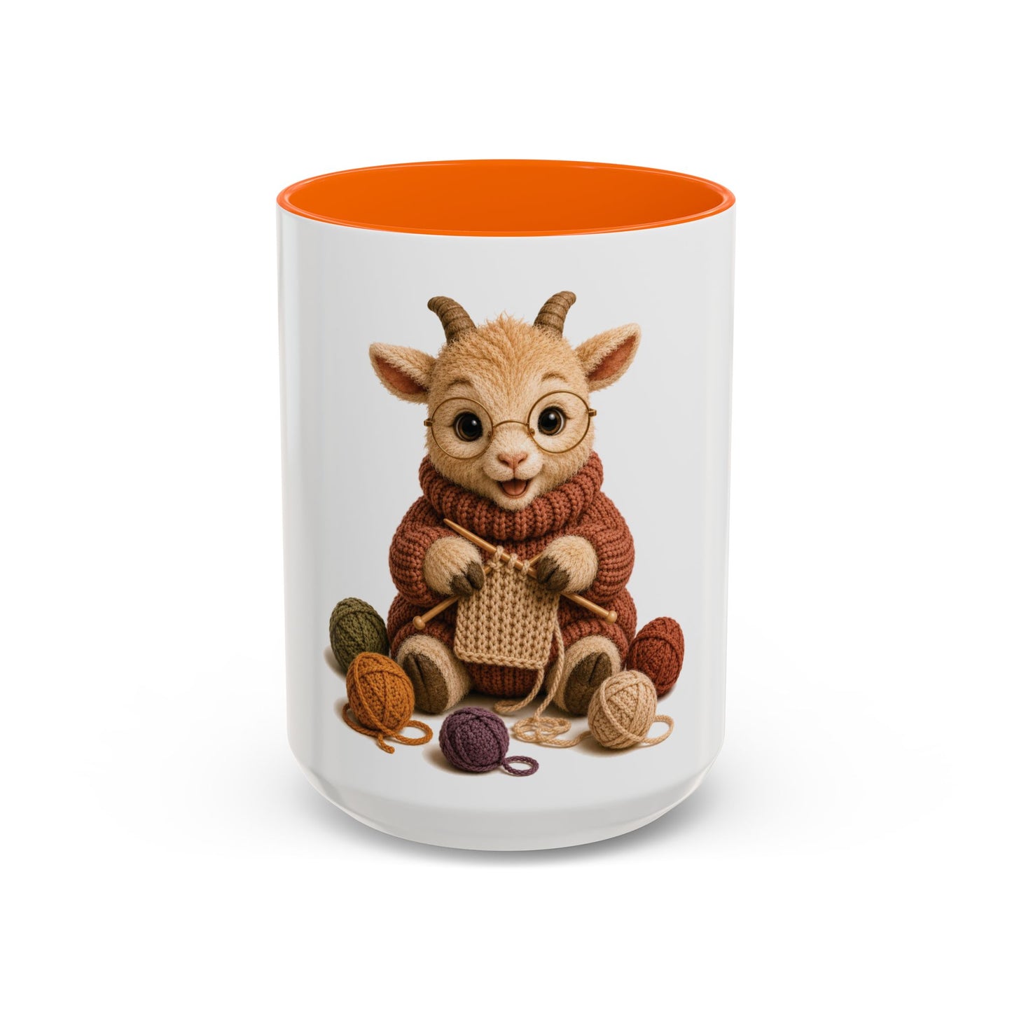 Goat Knitting Mug – Barnyard Stitch Club Mug (11/15oz)