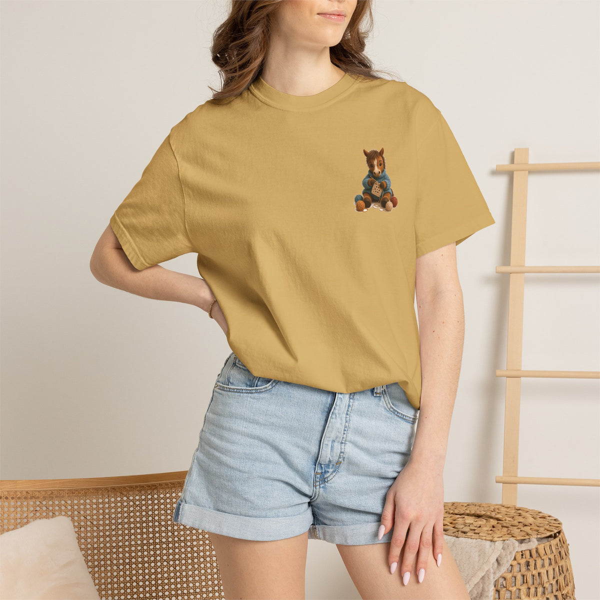 Horse Crocheting — Barnyard Stitch Club T-Shirt