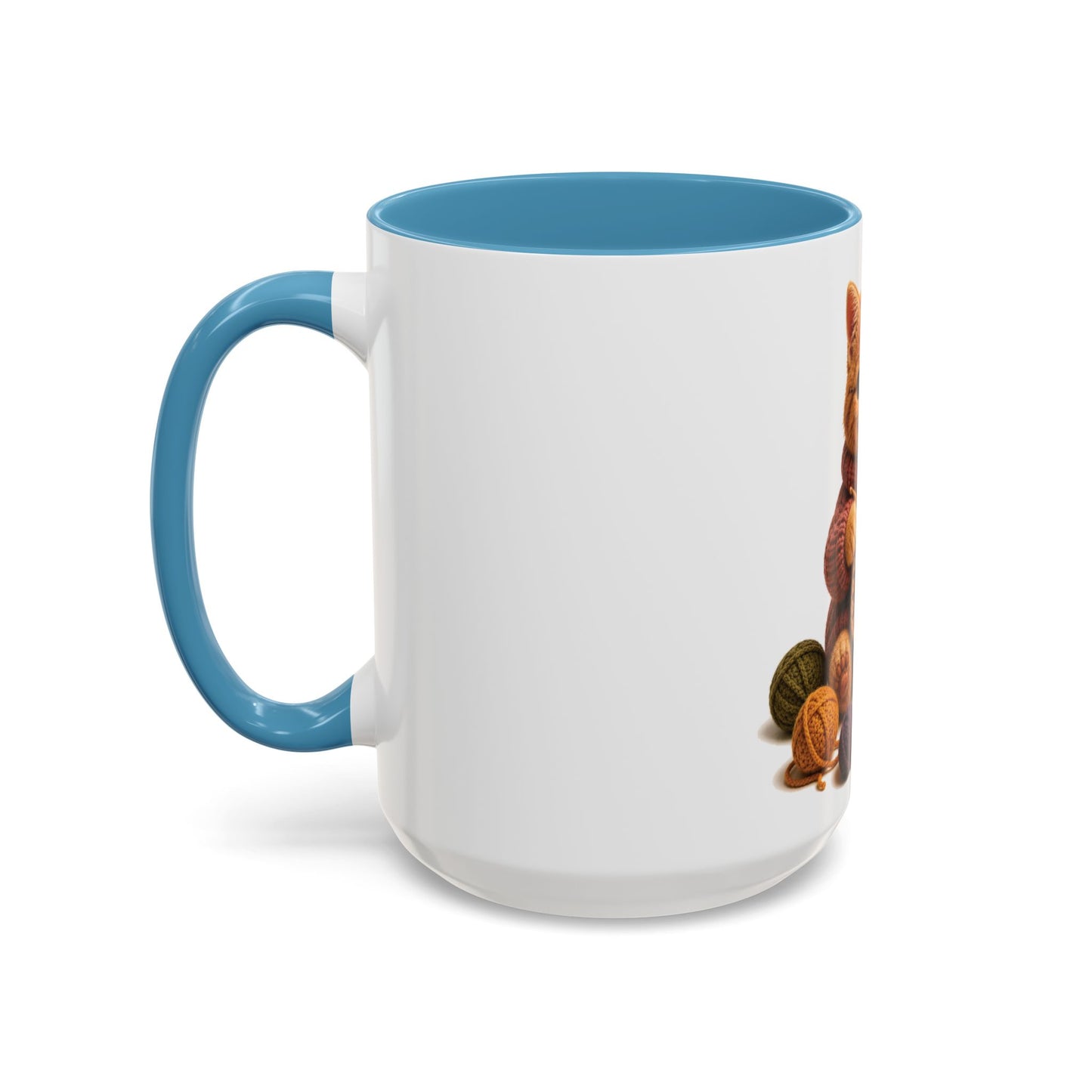 Cat Crocheting Mug — Barnyard Stitch Club Mug (11/15oz)
